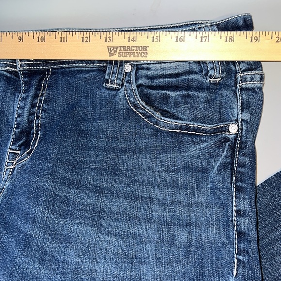 Rock & Roll Cowgirl Riding Jeans 34x32 - Picture 7 of 9